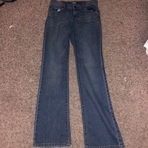 Old navy boot cut jeans!